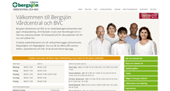Desktop Screenshot of bergsjonvardcentral.se